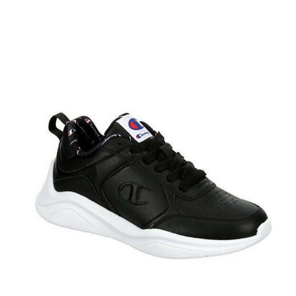 Champion Next Emboss‎ Casual Athletic Sneakers Black Women Size 7 CP101224W